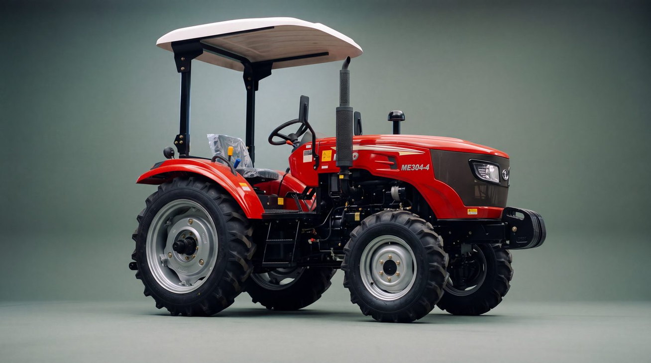 Trator médio OZ Trac ESK5043 em vista geral